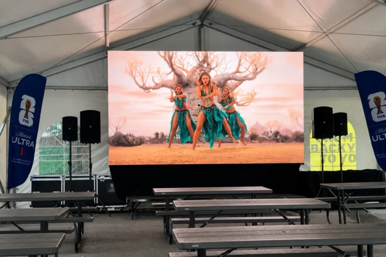 Elephant and Castle LED video wall